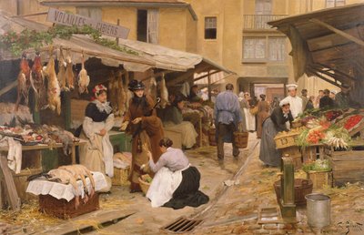 Onbekend schilderij door Victor Gabriel Gilbert