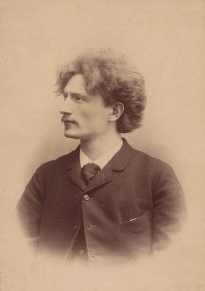 Portret van de componist Ignacy Jan Paderewski door Victor Girard