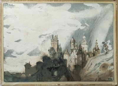 Le gay chateau (pen en was) door Victor Hugo