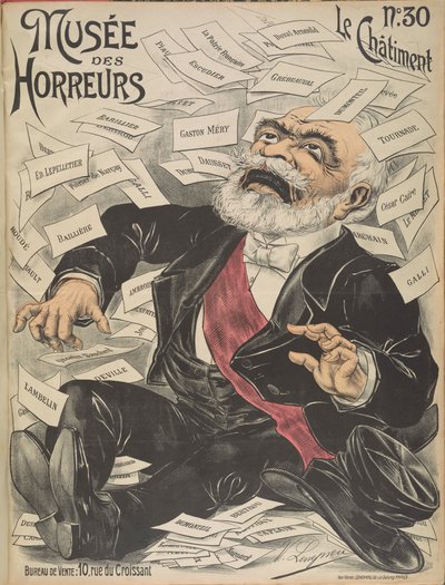 Musée des Horreurs Galerie der Verschrikking: Émile Loubet, 1899 door Victor Lenepveu