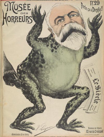 Musée des Horreurs Galerie der Verschrikking: Yves Guyot door Victor Lenepveu