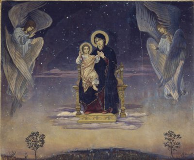De Maagd door Victor Mikhailovich Vasnetsov
