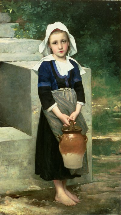 Het watermeisje door Victor Thirion