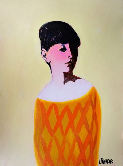 Yellow Harlequin Jeugd door Victor Tkachenko