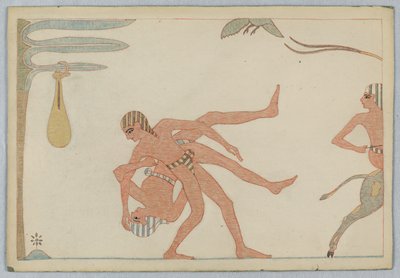 De Dieven en de Ezel, Illustratie voor Aesopus
