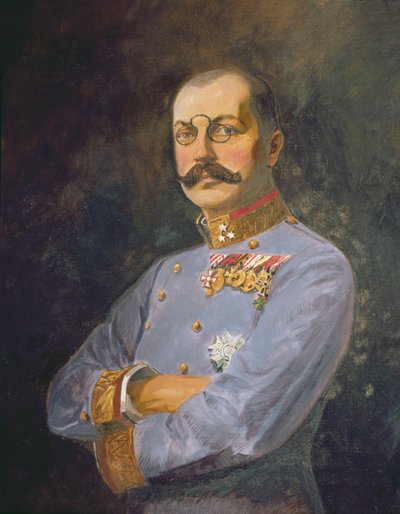 Generaal Aartshertog Franz Salvator van Oostenrijk, c.1916 door Vienna Nedomansky Studio