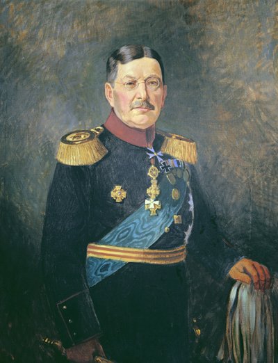 Generaal Colmar Freiherr von der Goltz, ca. 1916 door Vienna Nedomansky Studio