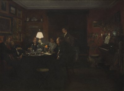 Avondgesprek door Viggo Johansen