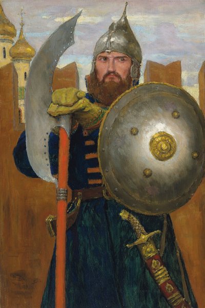 Op wacht door Viktor Mikhaylovich Vasnetsov