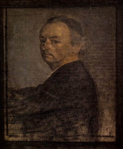 Zelfportret door Vilhelm Hammershoi