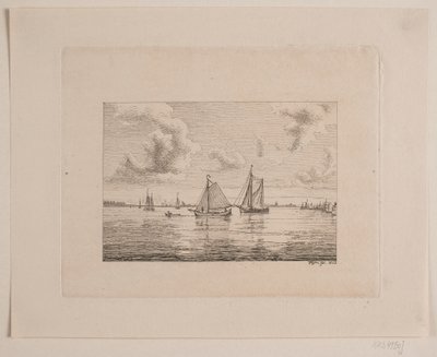 De rede van Antwerpen door Vilhelm Kyhn
