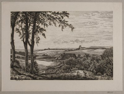 Middagslandschap, Seeland door Vilhelm Kyhn