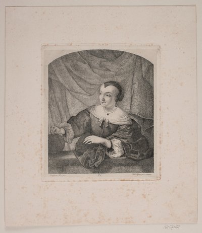 Portret van de Vrouw van Ferdinand Bol door Vilhelm Kyhn