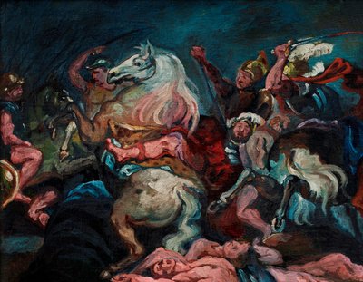 De dood van Decius Mus door Vilhelm Lundstrom