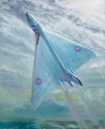 Avro Vulcan B1 nachtvlucht, 2016 door Vincent Alexander Booth