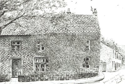 Huis in Ribchester, 2012 door Vincent Alexander Booth