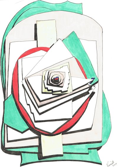 Over, 2017 door Vincent Alexander Booth