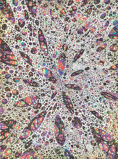 Sterren geven geboorte aan kleur, 2016 door Vincent Alexander Booth