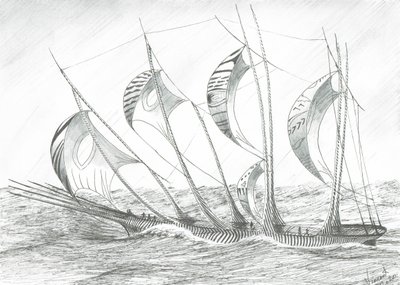 Stormmakers Keltische Zee door Vincent Alexander Booth