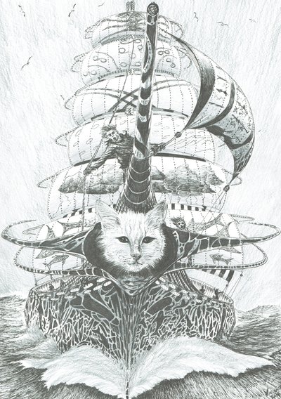 Stormscheppers Flores Zee door Vincent Alexander Booth