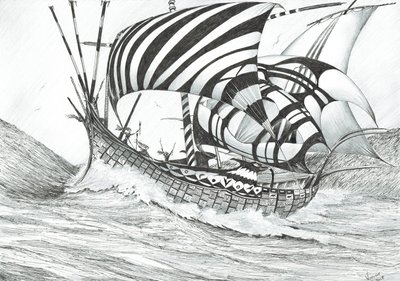 Stormscheppers Ionische Zee, 2017 door Vincent Alexander Booth