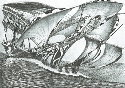 Stormscheppers Tasmanzee, 2017 door Vincent Alexander Booth