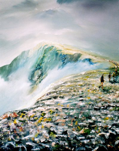 Zomerrace op Helvellyn, 2013 door Vincent Alexander Booth
