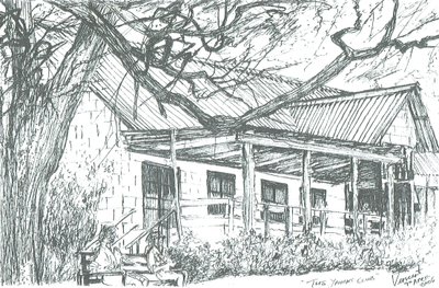 Yachtclub bij Lake Naivasha, Kenia door Vincent Alexander Booth