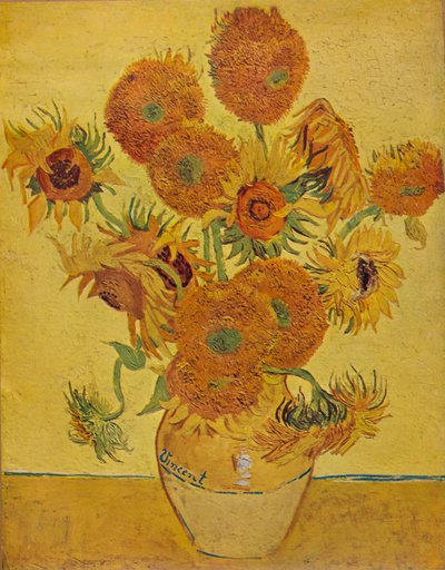 Zonnebloemen, 1888 1935 door Vincent van Gogh