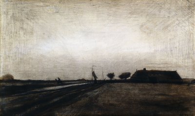 Zonsopgang, 1883 door Vincent van Gogh
