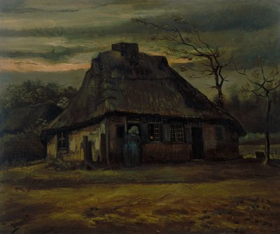 Het Huisje door Vincent van Gogh