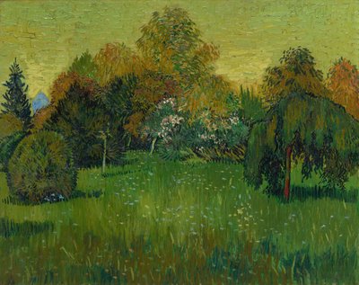 De tuin van de dichter door Vincent van Gogh