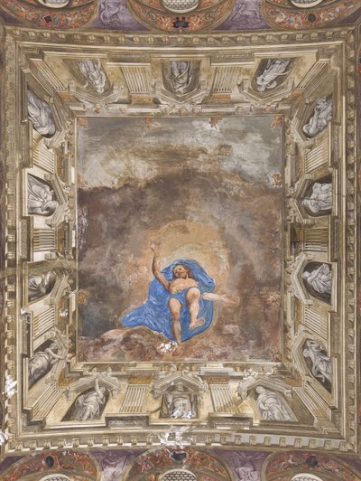 Zegenende Jezus door Vincenzo Campi