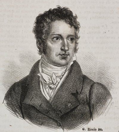 Portret van Vincenzo Camuccini door Vincenzo Camuccini