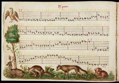 Compositie, f.58 door Vincenzo Capirola