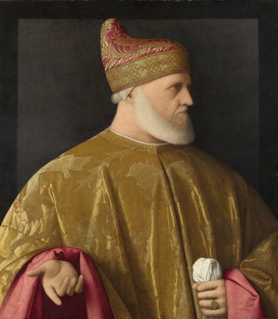 Portret van de Doge, Andrea Gritti door Vincenzo Catena