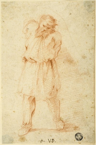 Figuur met armen achter zijn rug gebonden door Vincenzo Dandini