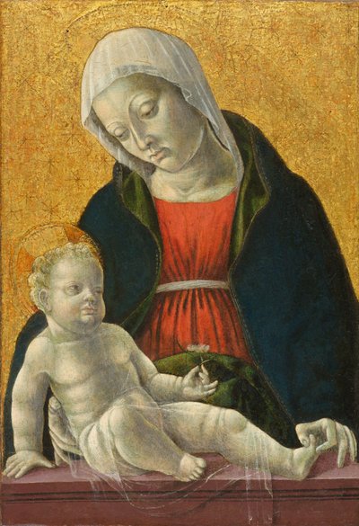 Madonna en Kind, circa 1460-1470 door Vincenzo Foppa
