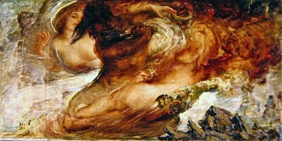 Hercules en Hydra, de Tweede Arbeid door Violet Brunton