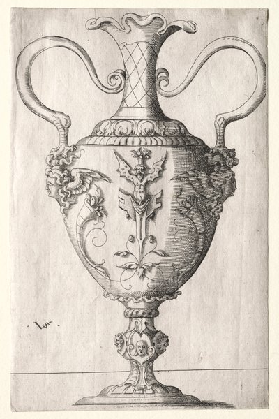 Ontwerp voor een vaas door Virgilius Solis