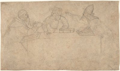 Drie filosofen door Vittore Carpaccio