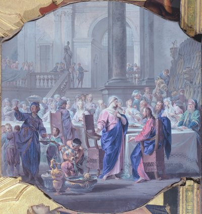 De bruiloft te Kana door Vittorio Maria Bigari