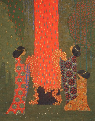 Mystieke ontmoeting door Vittorio Zecchin