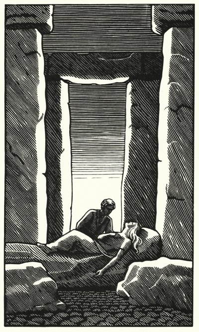 Illustratie voor Tess Of The D’Urbervilles door Thomas Hardy door Vivien Gribble