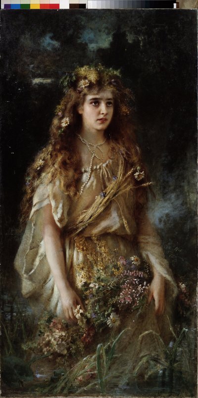 Ophelia door Vladimir Egorovic Makovsky