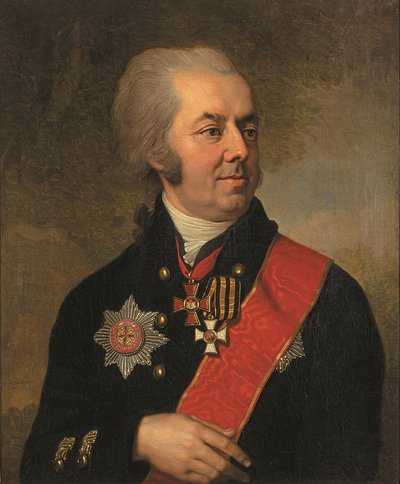 Portret van Ioasaph Arbenev door Vladimir Lukich Borovikovsky