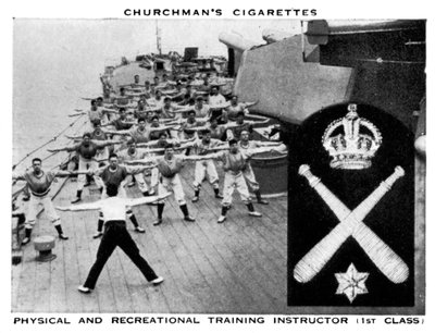 Fysieke & Recreatieve Trainingsinstructeur, 1e klas, 1937 door WA and AC Churchman