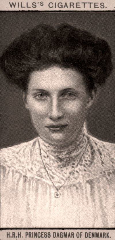 H.K.H. Prinses Dagmar van Denemarken, 1908 door WD and HO Wills