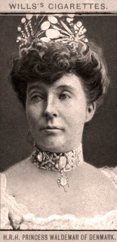 Z.K.H. Prinses Waldemar van Denemarken, 1908 door WD and HO Wills