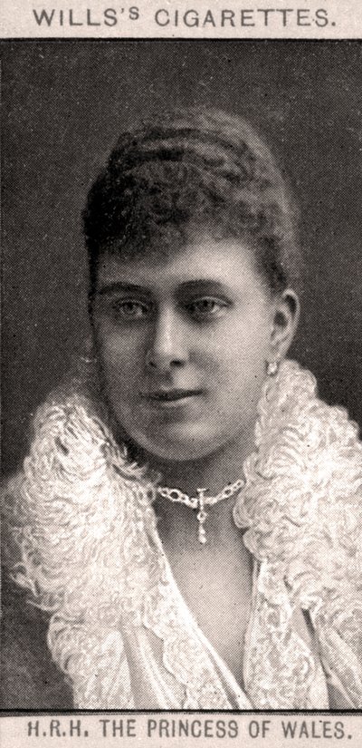 H.K.H. De Prinses van Wales, 1908 door WD and HO Wills
